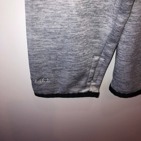 Under Armour Women Medium Gray Loose Fit Pullover Coldgear Sweatshirt Thumbholes - Picture 7 of 11